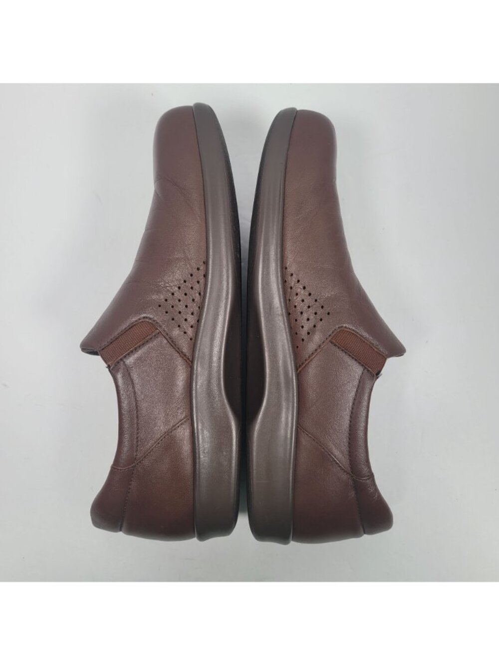 SAS Women's Brown Leather Slip On Loafers US Size 10N - Picture 6 of 8